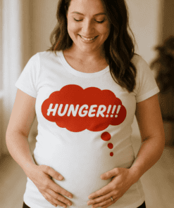 Schwangerschafts T-Shirt Baby hat Hunger