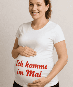 Schwangerschafts T-Shirt Ich komme im Mai