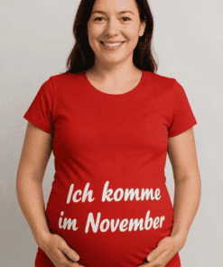 Schwangerschafts T-Shirt Ich komme im November