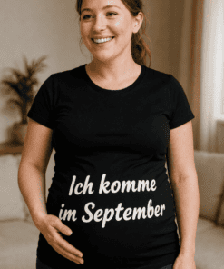 Schwangerschafts T-Shirt Ich komme im September
