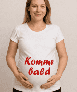 Schwangerschafts T-Shirt Komme bald