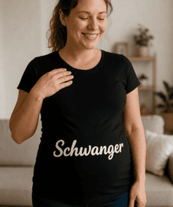 Schwangerschafts T-Shirt mit Aufdruck Schwanger