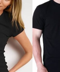 Einfaches T-Shirt mit kurzen Ärmeln