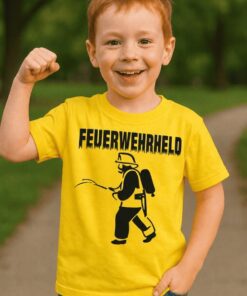 Kinder-T-Shirt Feuerwehrheld