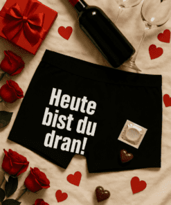 Lustige Boxershorts Valentinstag Heute bist du dran