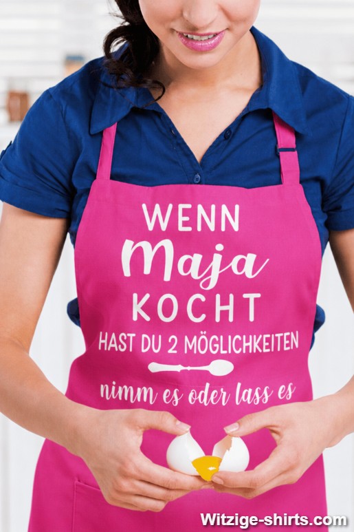Lustige Schürze 2 Möglichkeiten mit beliebigem Namen