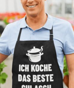 Lustige Schürze Ich koche das beste Gulasch