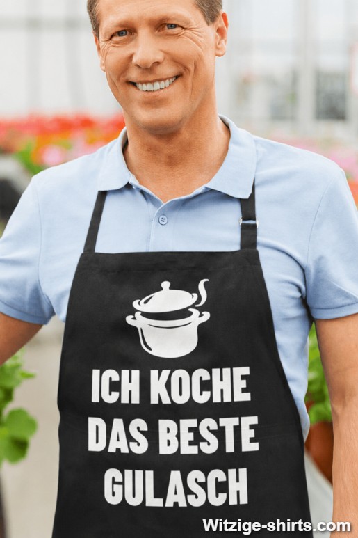 Lustige Schürze Ich koche das beste Gulasch
