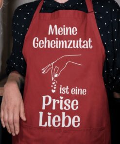 Lustige Schürze meine Geheimzutat ist eine Prise Liebe