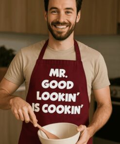 Lustige Schürze Mr good lookin is cookin