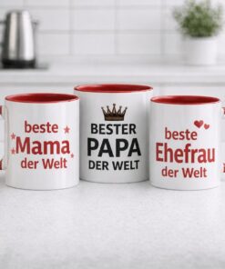Lustige Tasse beste der Welt mit beliebigem Wort
