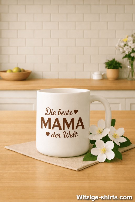 Lustige Tasse beste Mama der Welt
