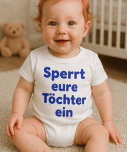 Lustiger Babybody Sperrt eure Töchter ein