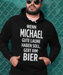 Lustiger Hoodie gebt ihm Bier mit beliebigem Namen