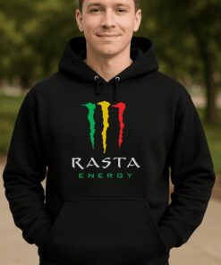 Lustiger Hoodie Rasta Energy