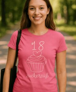 Lustiges T-Shirt 18 zuckersüß