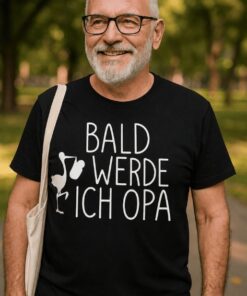 Lustiges T-Shirt Bald werde ich Opa