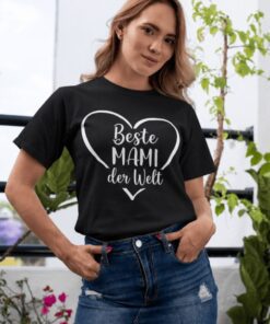 Lustiges T-Shirt Beste Mami der Welt