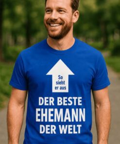 Lustiges T-Shirt Bester Ehemann der Welt