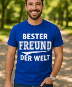 Lustiges T-Shirt Bester Freund der Welt