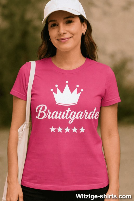 Lustiges T-Shirt Brautgarde Junggesellinnenabschied