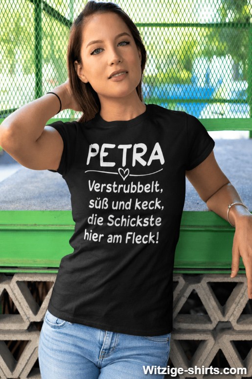 Lustiges T-Shirt die Schickste mit beliebigem Namen