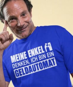 Lustiges T-Shirt Enkel denken ich bin Geldautomat