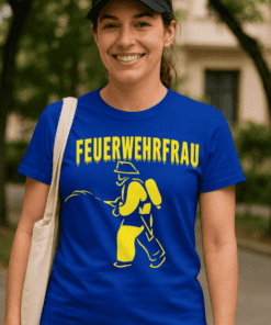 Lustiges T-Shirt Feuerwehrfrau