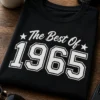 T-Shirt mit dem Spruch ★ The Best Of ★ 1965 im Retro-Geburtstagsdesign für den Jahrgang 1965