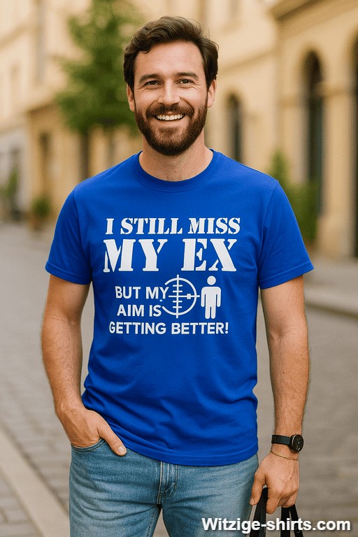 Lustiges T-Shirt I still miss my ex