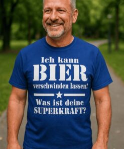 Lustiges T-Shirt Ich kann Bier verschwinden lassen