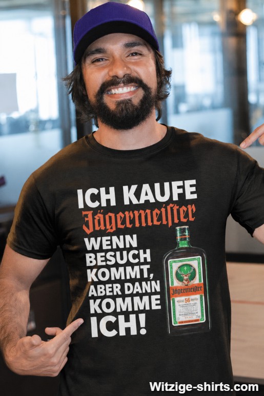 Lustiges T-Shirt Ich kaufe Jägermeister