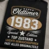 Lustiges Jahrgang 1983 T-Shirt mit Spruch Oldtimer 1983 Special Edition Top Zustand
