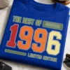 Retro Typografie mit THE BEST OF [blurred] 1996 LIMITED EDITION im Vintage-Stil