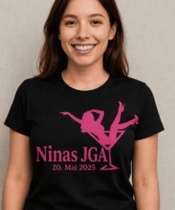 Lustiges T-Shirt Junggesellinnenabschied mit beliebigem Namen