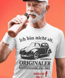 Lustiges T-Shirt nicht alt Spitzenjahrgang mit beliebigem Jahr
