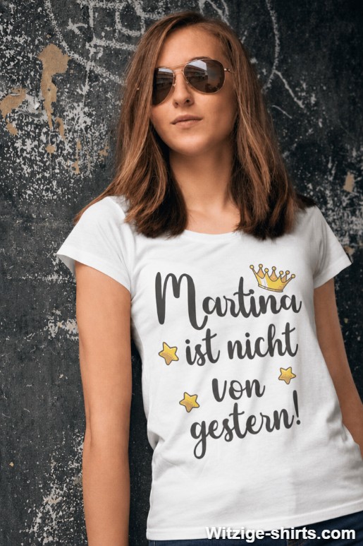 Lustiges T-Shirt nicht von gestern mit beliebigem Namen