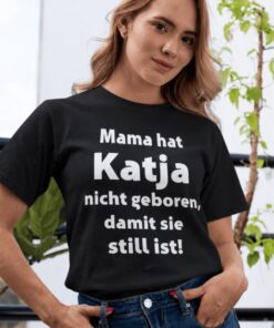 Lustiges T-Shirt nicht zum Stillsein geboren mit beliebigem Namen