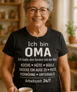Lustiges T-Shirt Oma bester Job der Welt