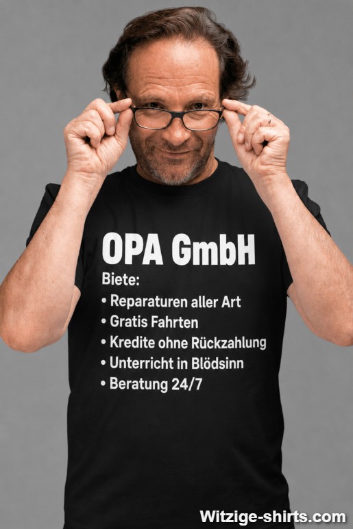 Lustiges T-Shirt Opa GmbH