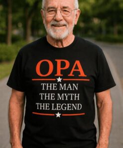 Lustiges T-Shirt Opa Man Myth Legend