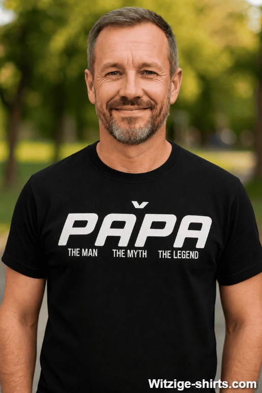 Lustiges T-Shirt Papa Man Myth Legend
