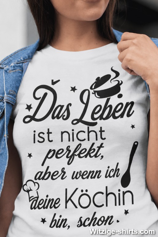 Lustiges T-Shirt perfekte Köchin