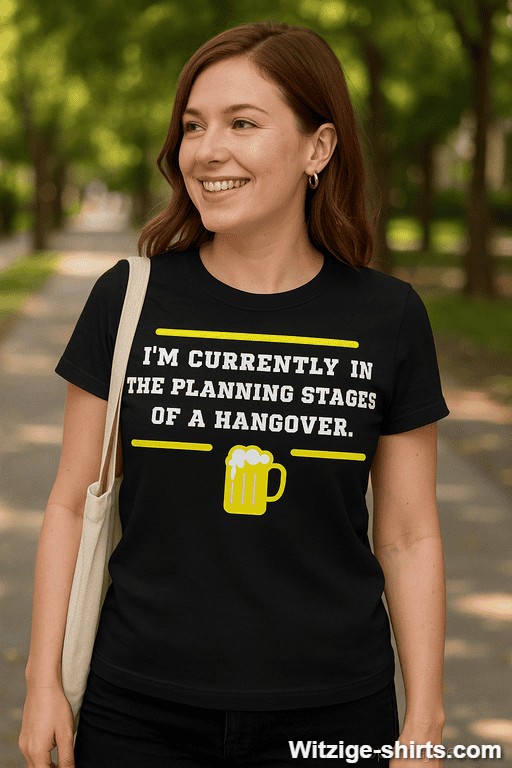 Lustiges T-Shirt Planning Hangover