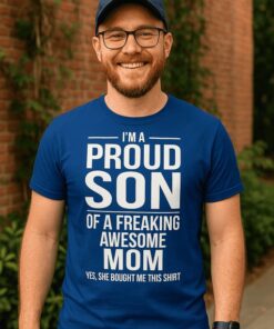 Lustiges T-Shirt Proud Son