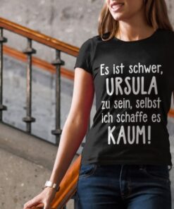 Lustiges T-Shirt schwer zu sein mit beliebigem Namen