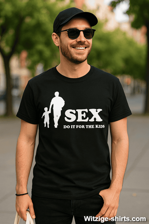 Lustiges T-Shirt Sex Do It For The Kids