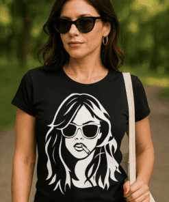 Lustiges T-Shirt Sexy Rebellin