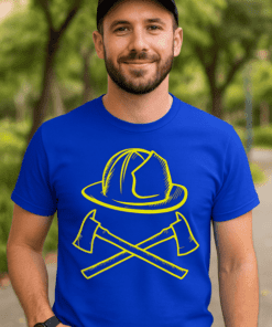 Lustiges T-Shirt stolze Feuerwehrmänner