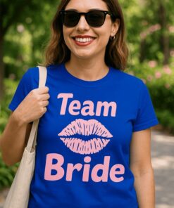 Lustiges T-Shirt Team Bride